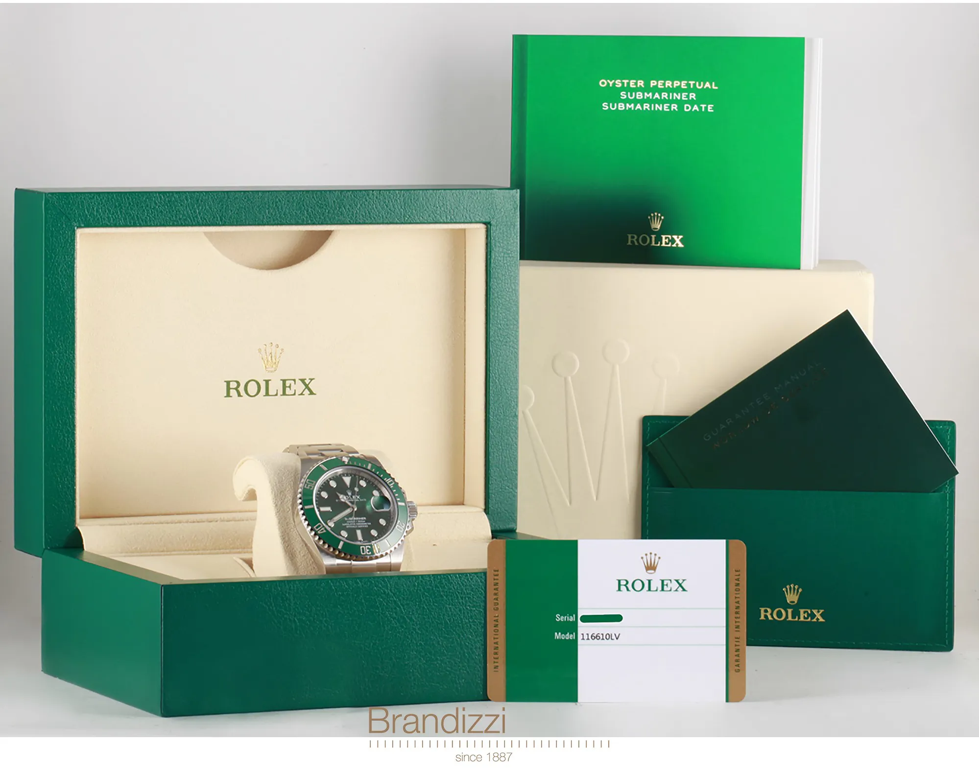 Rolex Submariner 116610LV 40mm Stainless steel 1