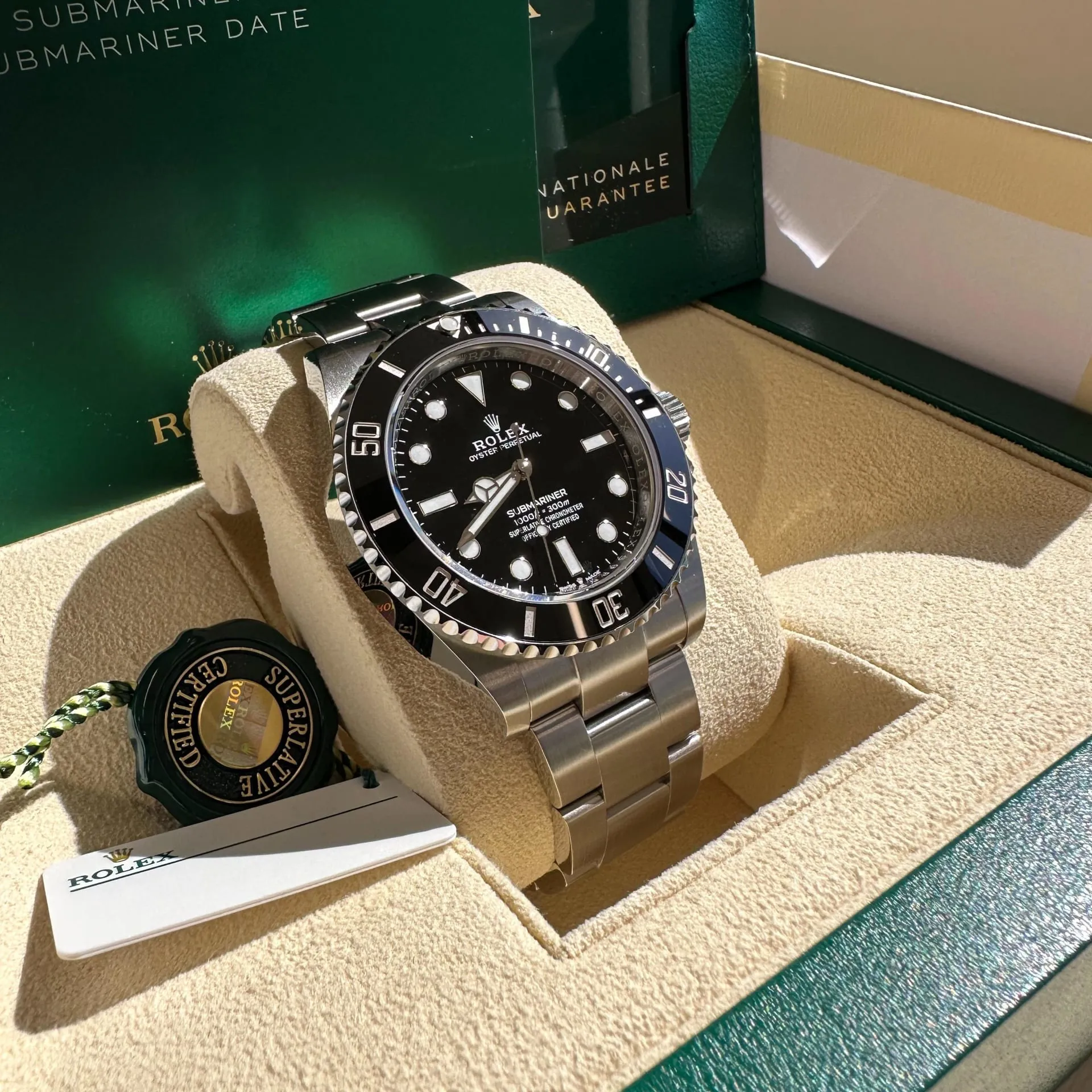 Rolex Submariner 124060-0001 41mm Oystersteel Black 1