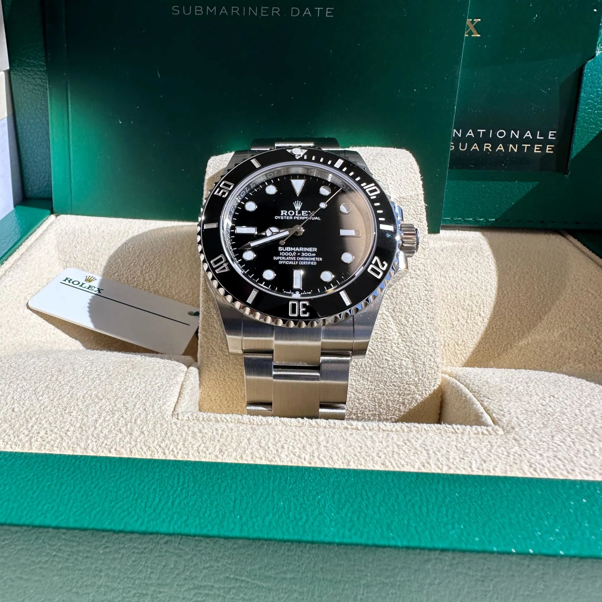 Rolex Submariner 124060-0001 41mm Oystersteel Black 6