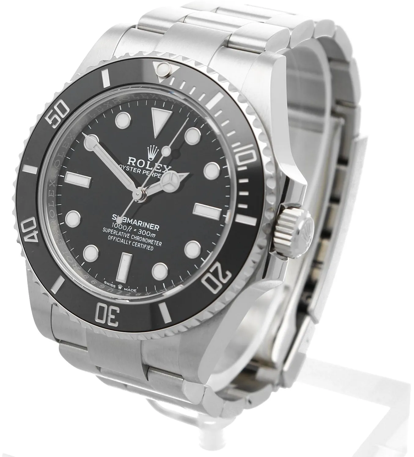 Rolex Submariner 124060-0001 41mm Oystersteel Black 1