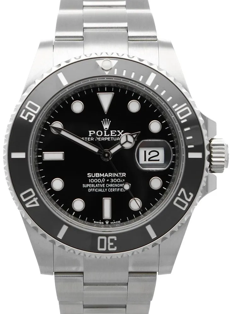 Rolex Submariner 126610LN-0001 41mm Oystersteel Black