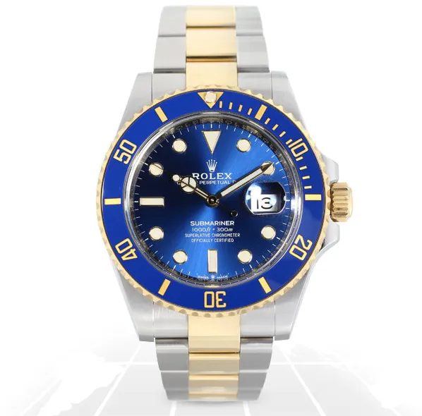 Rolex Submariner 126613LB 41mm Steel and gold Blue