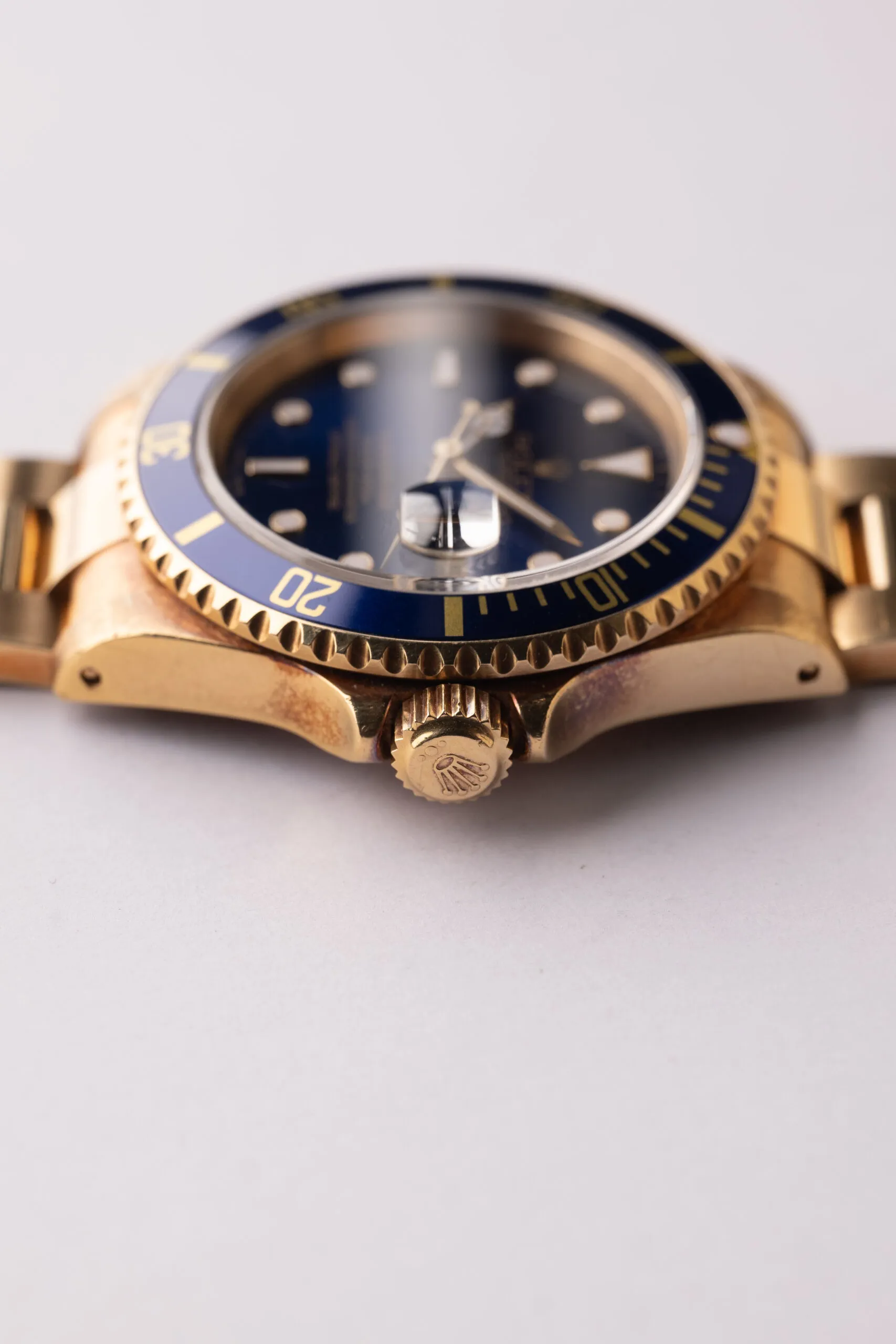 Rolex Submariner 16618 nullmm Yellow gold Blue 7