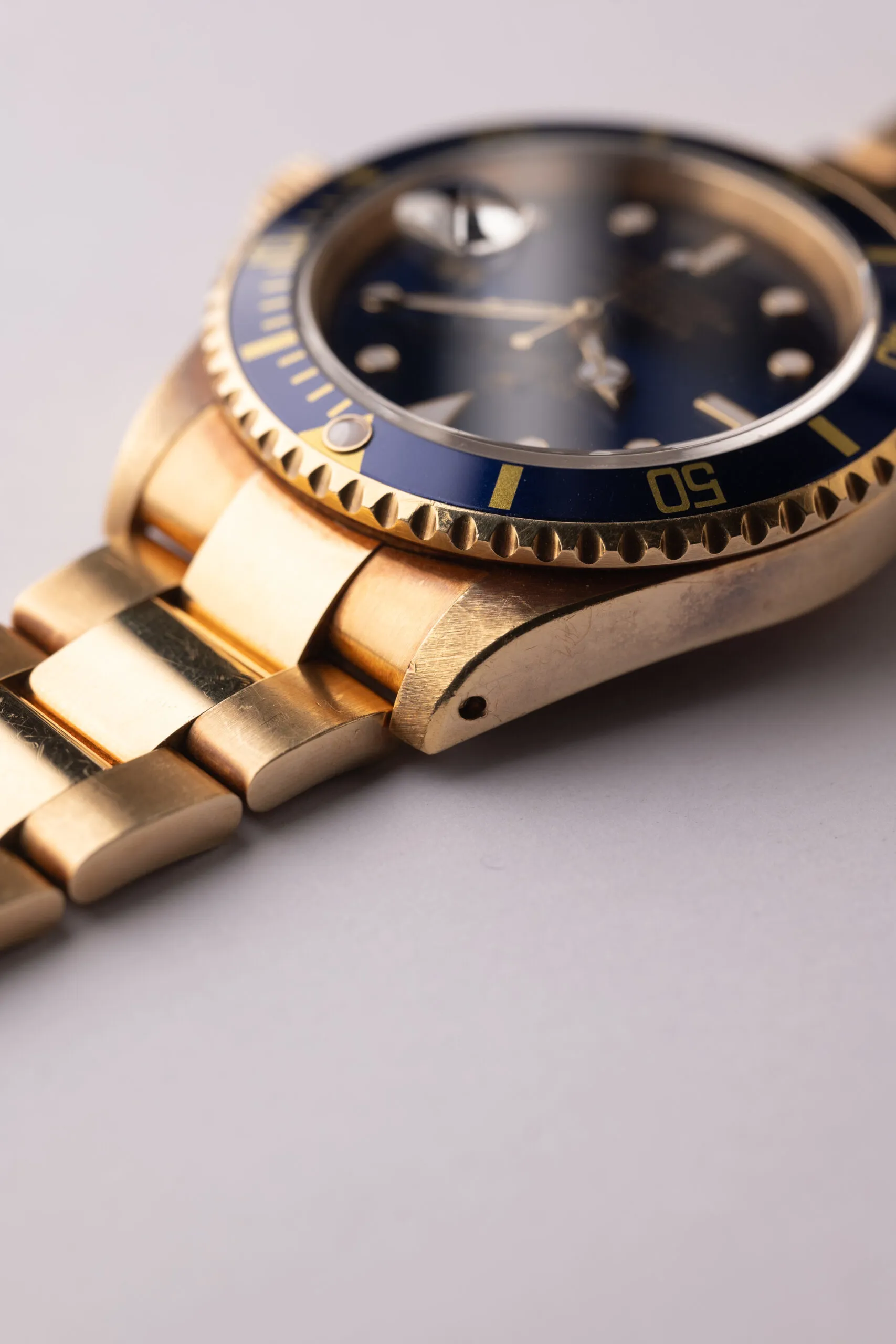 Rolex Submariner 16618 nullmm Yellow gold Blue 9