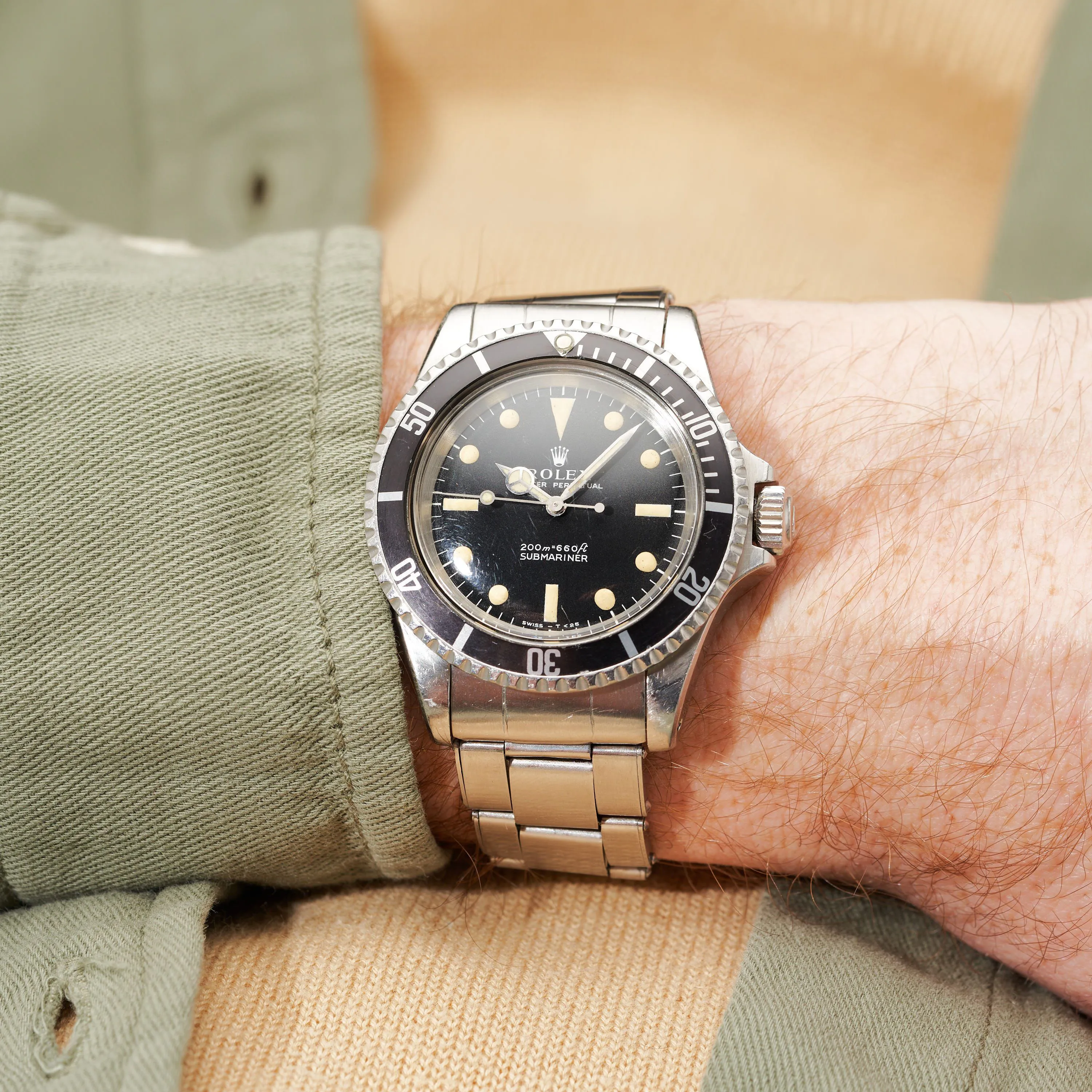 Rolex Submariner 5513 40mm Stainless steel 5