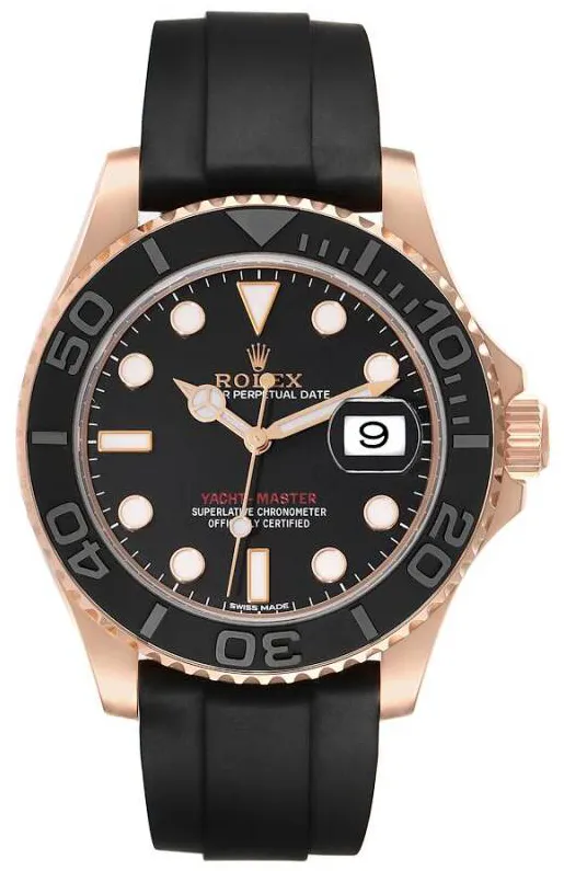 Rolex Yacht-Master 40 116655 40mm Rose gold Black