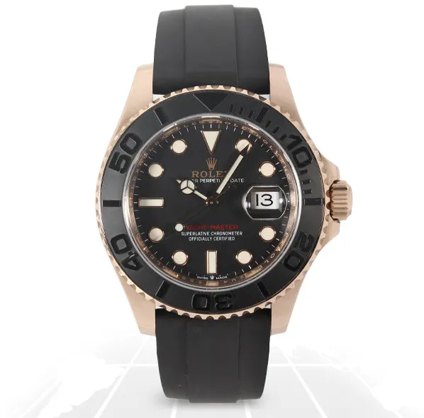 Rolex Yacht-Master 40 126655 40mm Rose gold Black