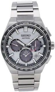 Seiko Astron SSH107J1 Titanium Silber