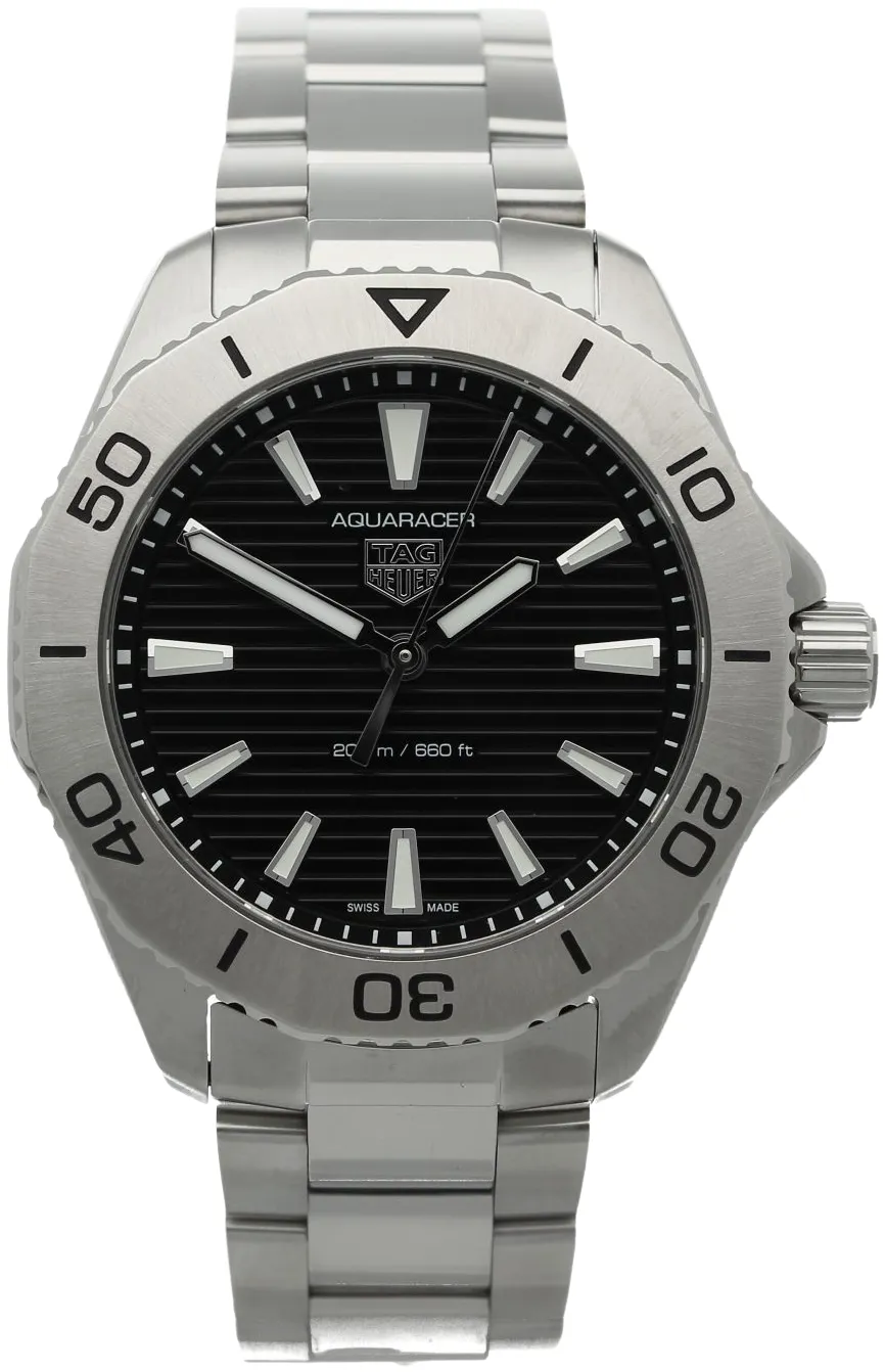 TAG Heuer Aquaracer WBP1110.BA0627 40mm Stainless steel Black