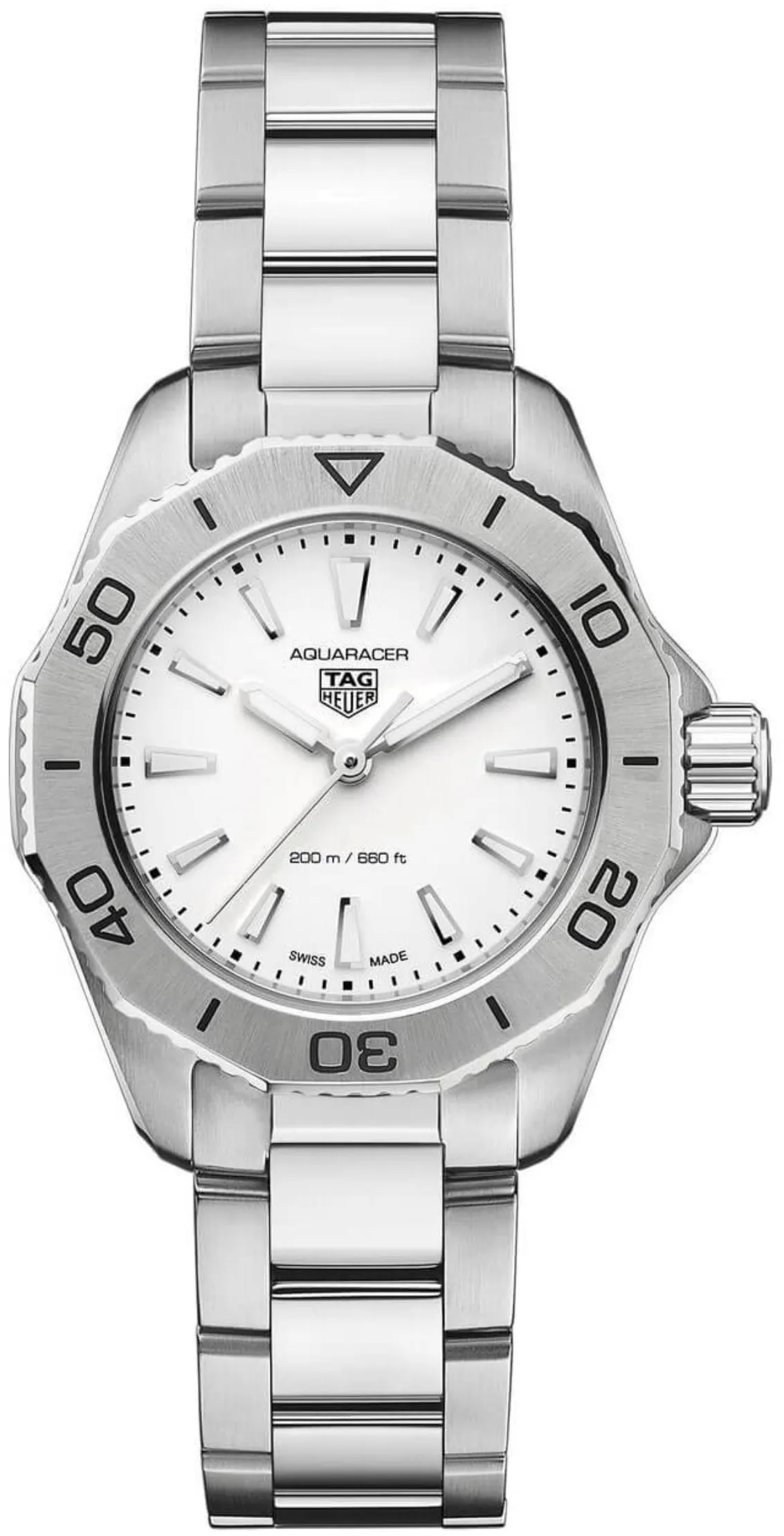 TAG Heuer Aquaracer WBP1411.BA0622 30mm Stainless steel White