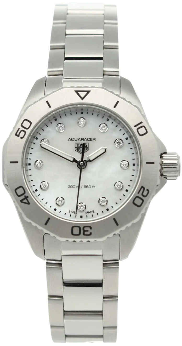TAG Heuer Aquaracer WBP1416.BA0622 30mm Stainless steel White