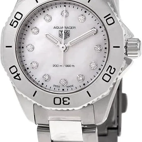 TAG Heuer Aquaracer WBP1416.BA0622 30mm Stainless steel White