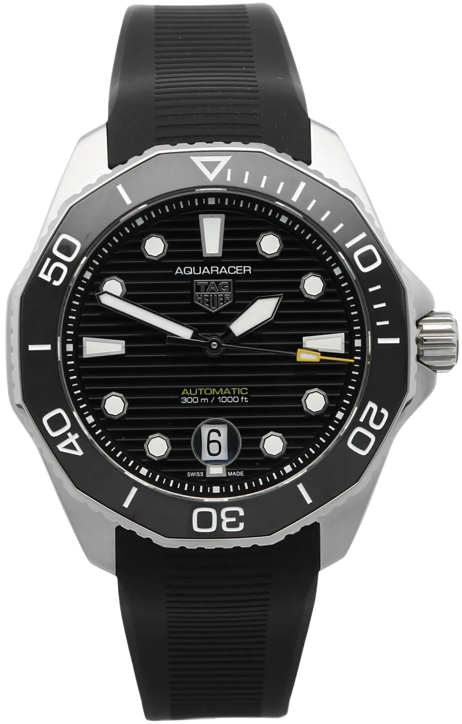 TAG Heuer Aquaracer WBP201A.FT6197 43mm Stainless steel Black