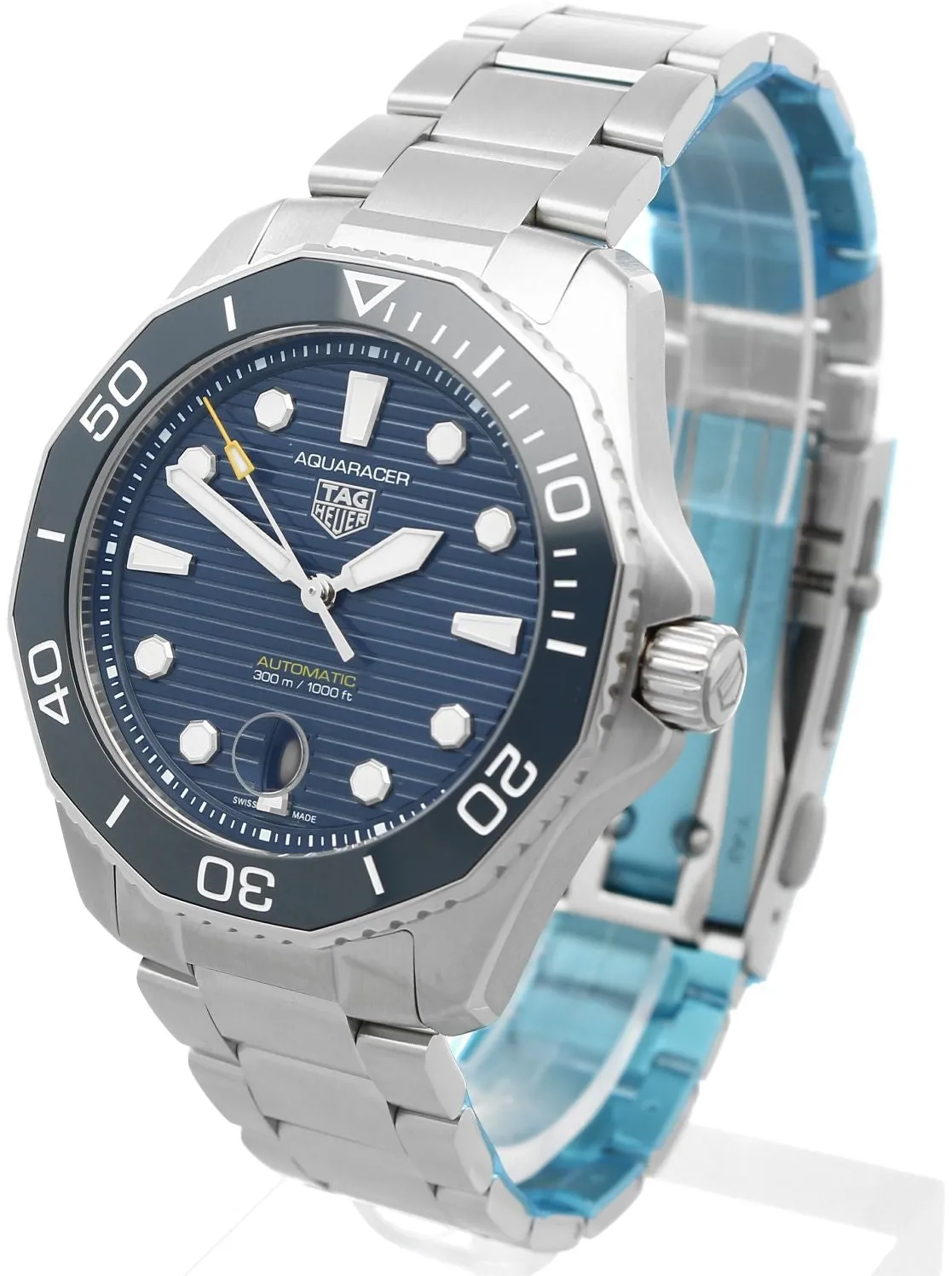 TAG Heuer Aquaracer WBP201B.BA0632 43mm Stainless steel Blue 1