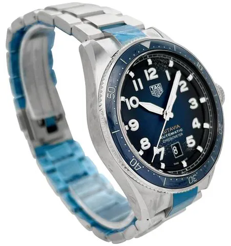 TAG Heuer Autavia WBE5116.EB0173 42mm Stainless steel Blue 7