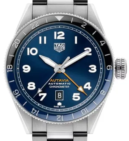 TAG Heuer Autavia WBE511A.BA0650 42mm Stainless steel Blue