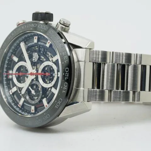 TAG Heuer Carrera CAR2A1W.BA0703 45mm Stainless steel Skeleton 8