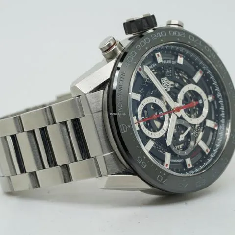 TAG Heuer Carrera CAR2A1W.BA0703 45mm Stainless steel Skeleton 13