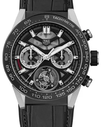 TAG Heuer Carrera CAR5A8Y.FC6377 45mm Titanium Black