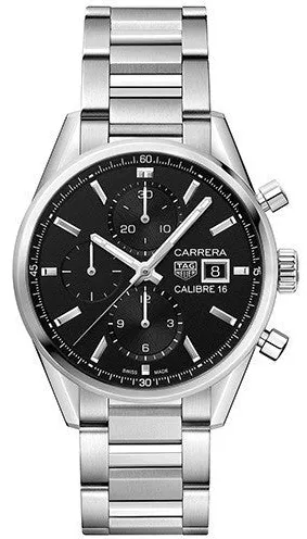 TAG Heuer Carrera CBK2110.BA0715 41mm Stainless steel Black