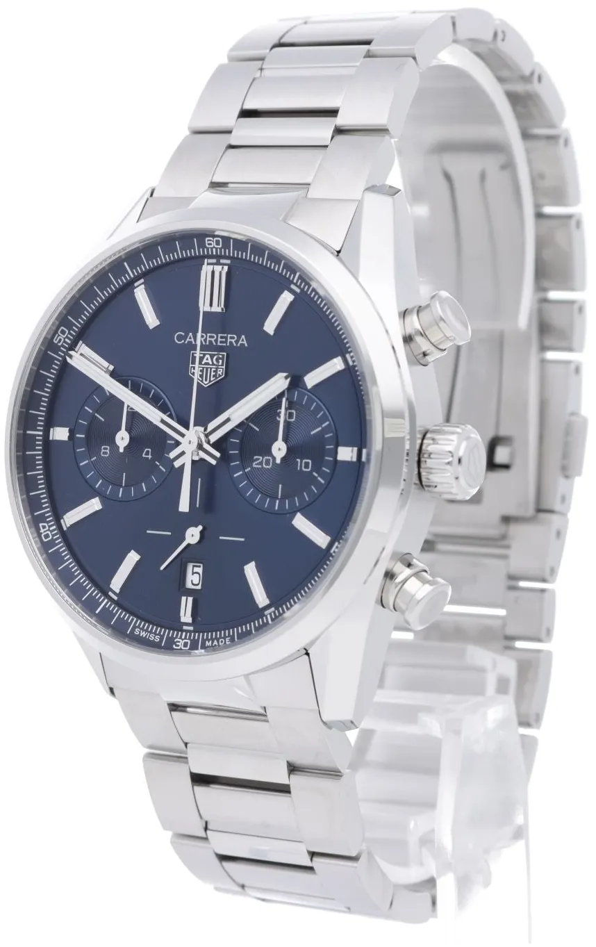 TAG Heuer Carrera CBN2011.BA0642 42mm Stainless steel Blue 1