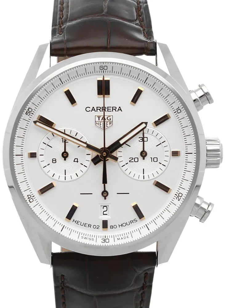 TAG Heuer Carrera CBN2013.FC6483 42mm Stainless steel White