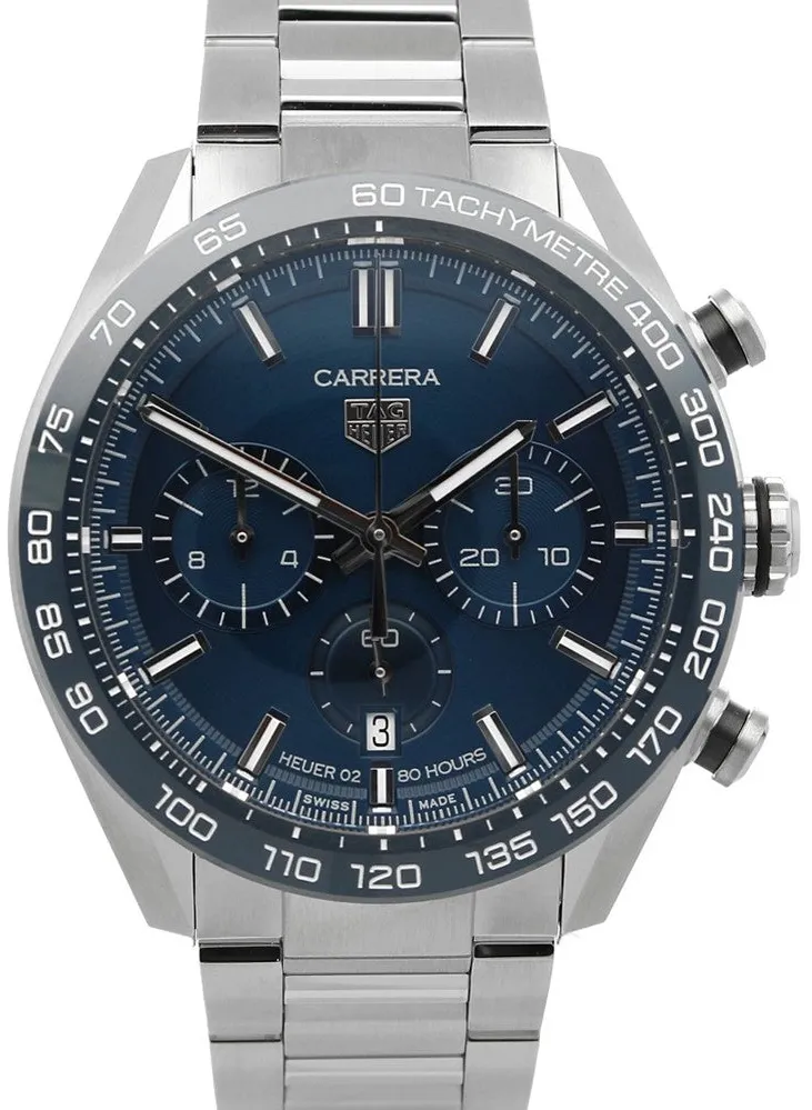 TAG Heuer Carrera CBN2A1A.BA0643 44mm Stainless steel Blue