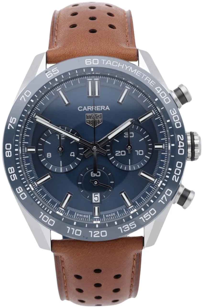 TAG Heuer Carrera CBN2A1A.FC6537 44mm Stainless steel Blue