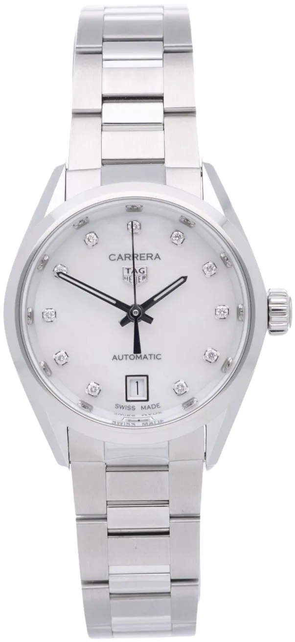 TAG Heuer Carrera Lady WBN2412.BA0621 29mm Stainless steel White
