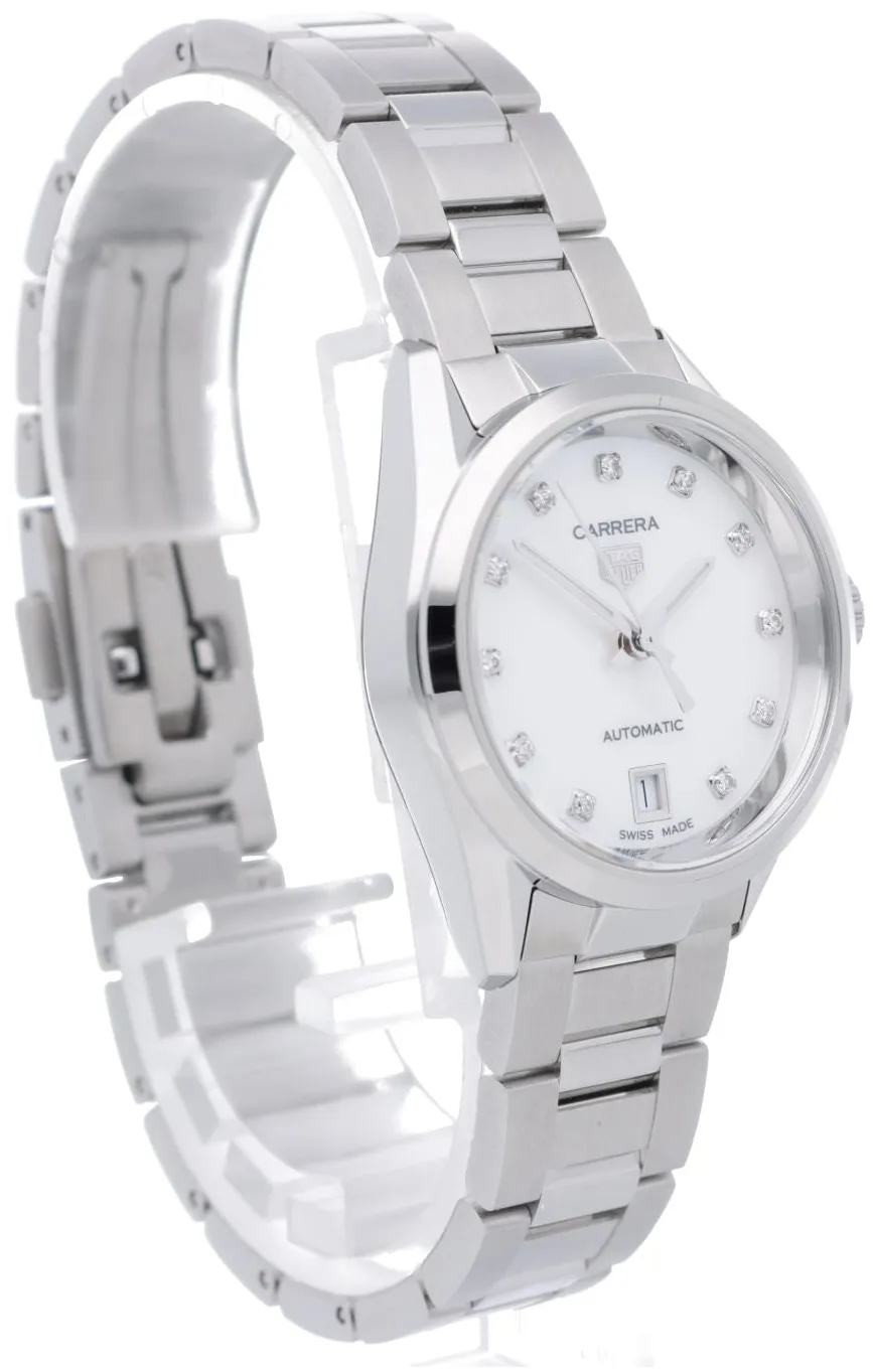 TAG Heuer Carrera Lady WBN2412.BA0621 29mm Stainless steel White 6