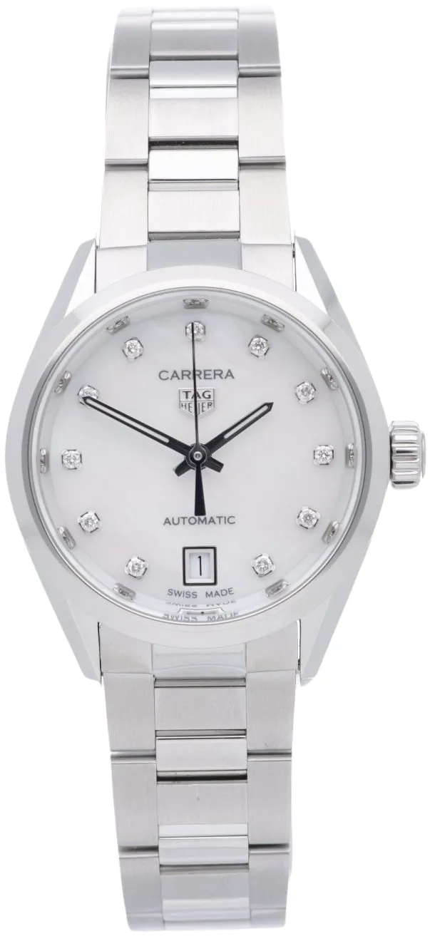 TAG Heuer Carrera Lady WBN2412.BA0621 29mm Stainless steel White 7