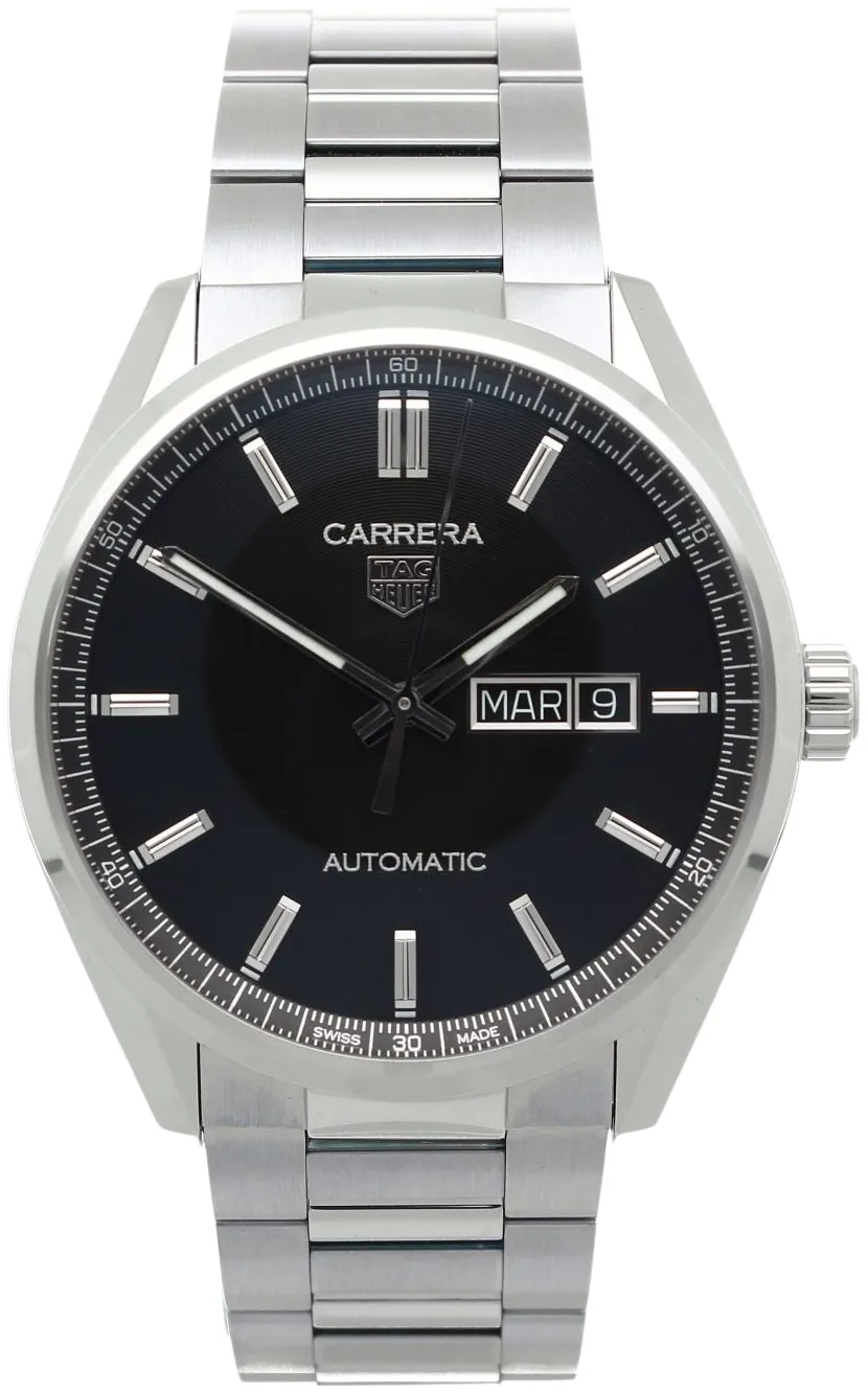 TAG Heuer Carrera WBN2010.BA0640 41mm Stainless steel Black