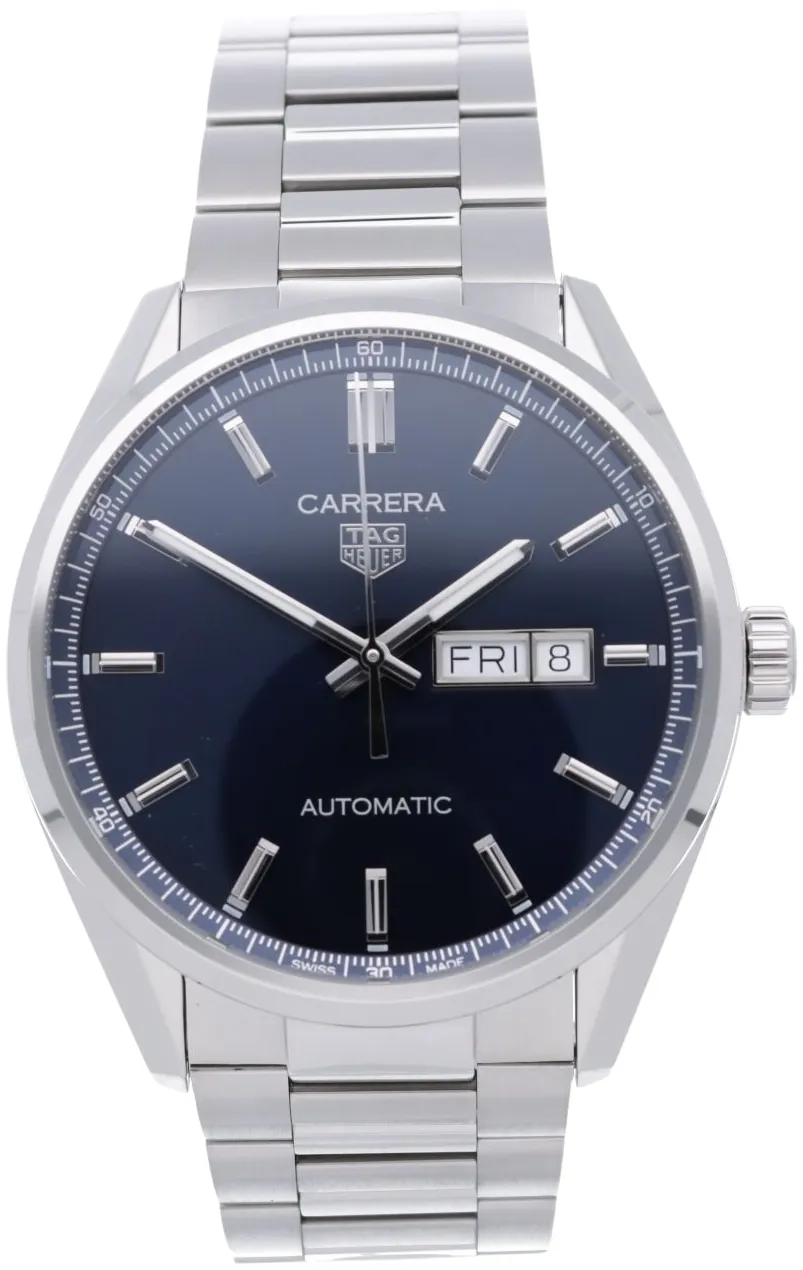 TAG Heuer Carrera WBN2012.BA0640 41mm Stainless steel Blue