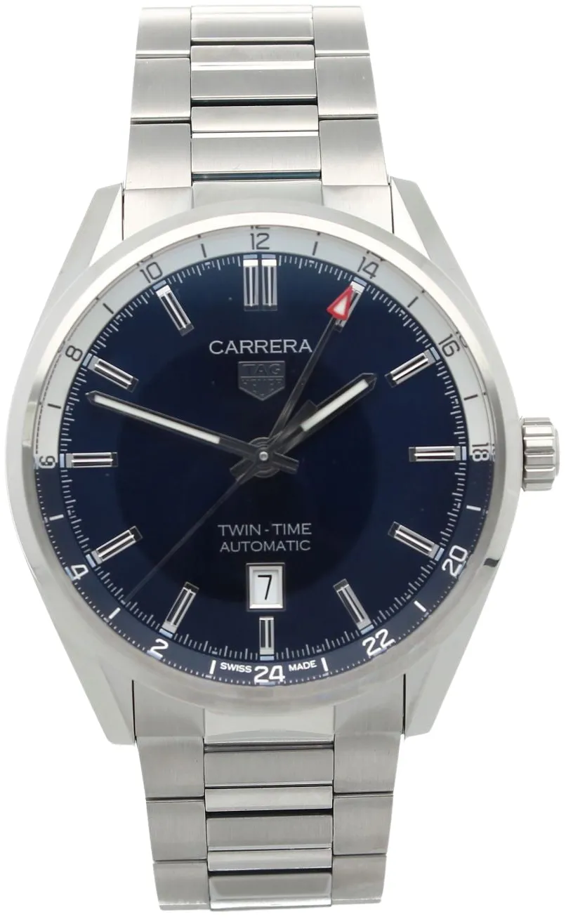 TAG Heuer Carrera WBN201A.BA0640 41mm Stainless steel Blue
