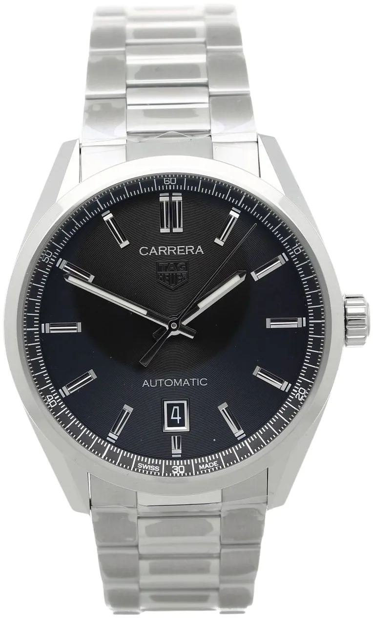 TAG Heuer Carrera WBN2110.BA0639 39mm Stainless steel Black