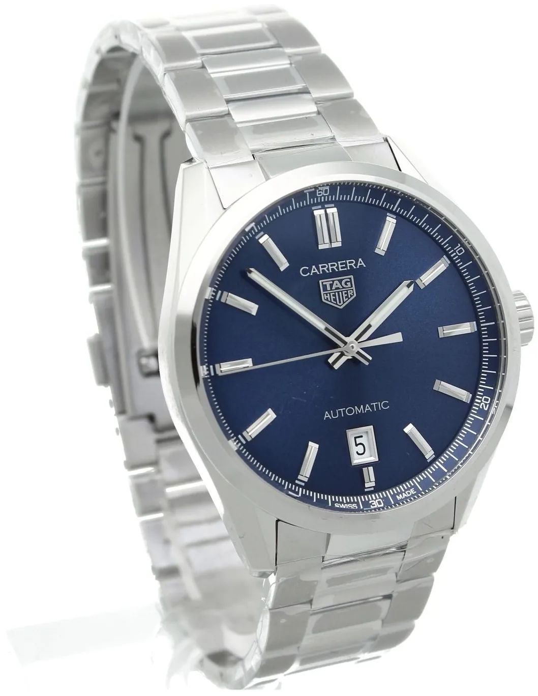 TAG Heuer Carrera WBN2112.BA0639 39mm Stainless steel Blue 6