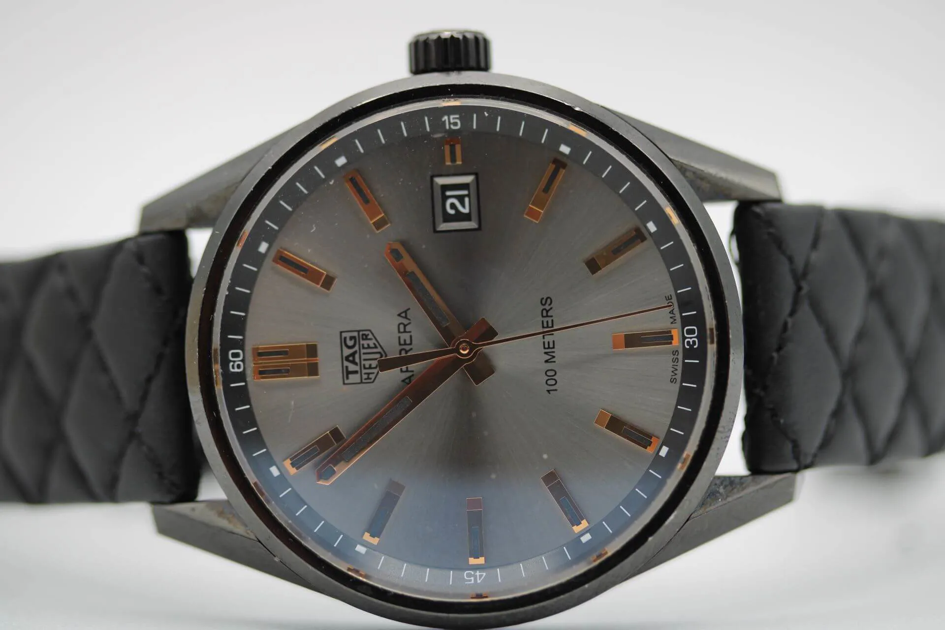 TAG Heuer Carrera 39mm Stainless steel Gray 7