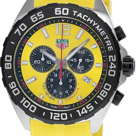 TAG Heuer Formula 1 CAZ101AM.FT8054 43mm Stainless steel Yellow