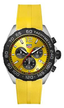 TAG Heuer Formula 1 CAZ101AM.FT8054 43mm Steel Yellow
