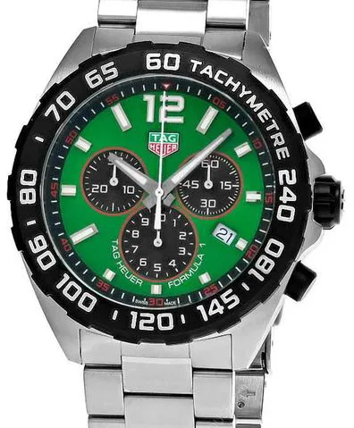 TAG Heuer Formula 1 CAZ101AP.BA0842 43mm Stainless steel Green