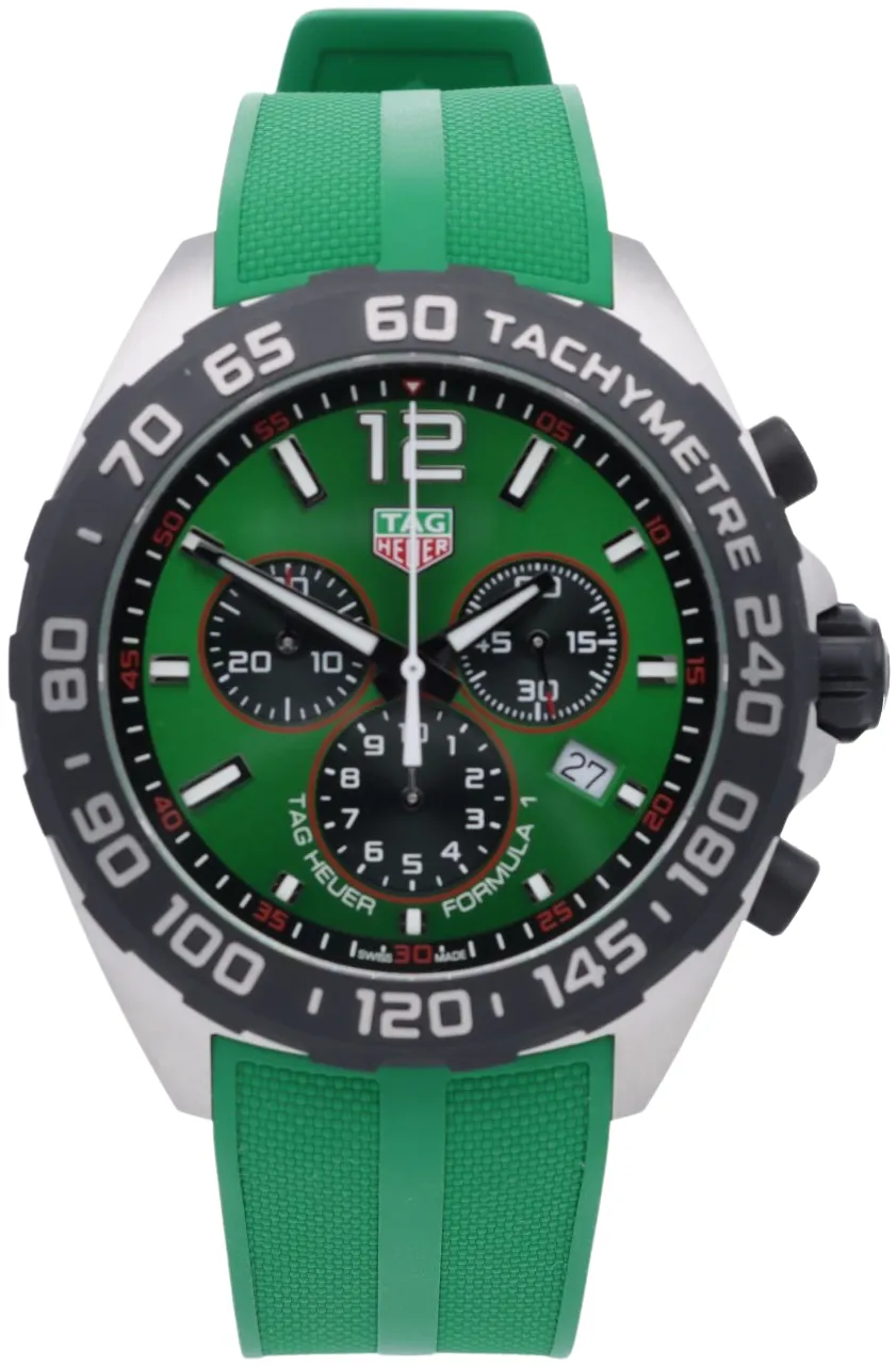 TAG Heuer Formula 1 CAZ101AP.FT8056 43mm Stainless steel Green