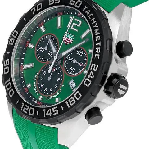 TAG Heuer Formula 1 CAZ101AP.FT8056 43mm Stainless steel Green 2