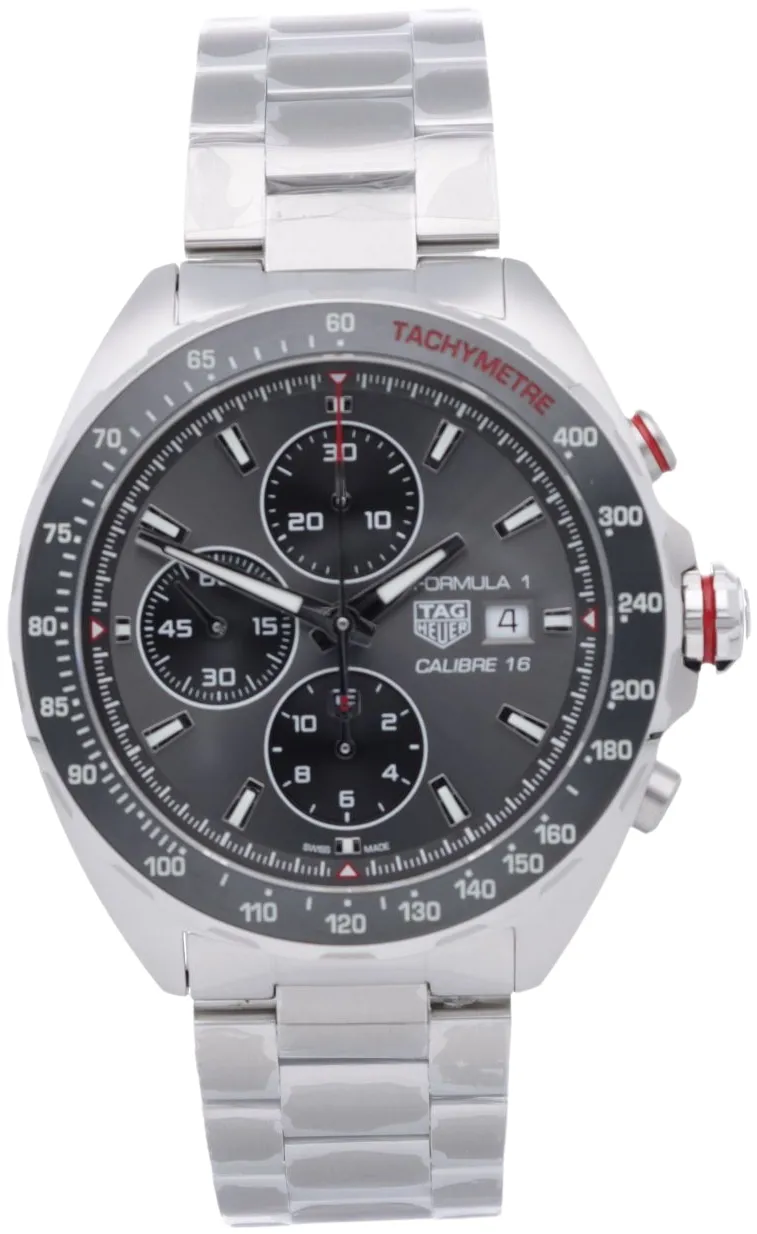 TAG Heuer Formula 1 CAZ2012.BA0876 44mm Stainless steel Gray