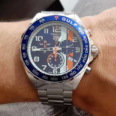 TAG Heuer Formula 1 CAZ101AT.BA0842 43mm Stainless steel Blue