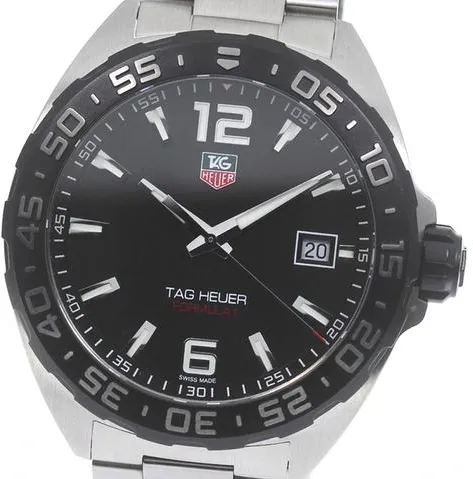 TAG Heuer Formula 1 WAZ1110 41mm Stainless steel Black