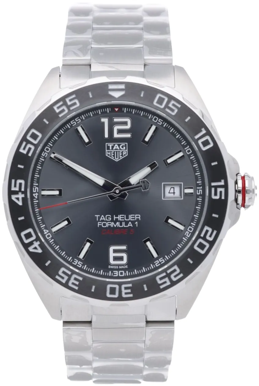 TAG Heuer Formula 1 WAZ2011.BA0842 43mm Stainless steel Gray