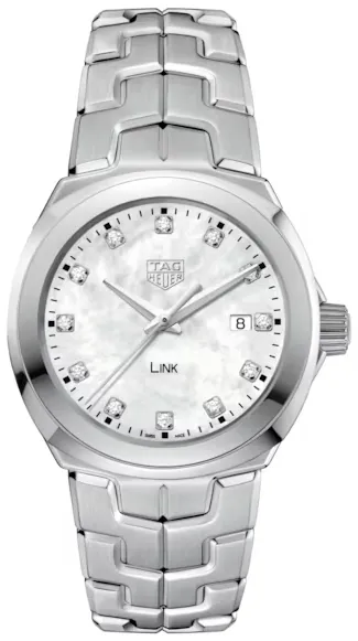 TAG Heuer Link Lady WBC1312.BA0600 32mm Stainless steel White