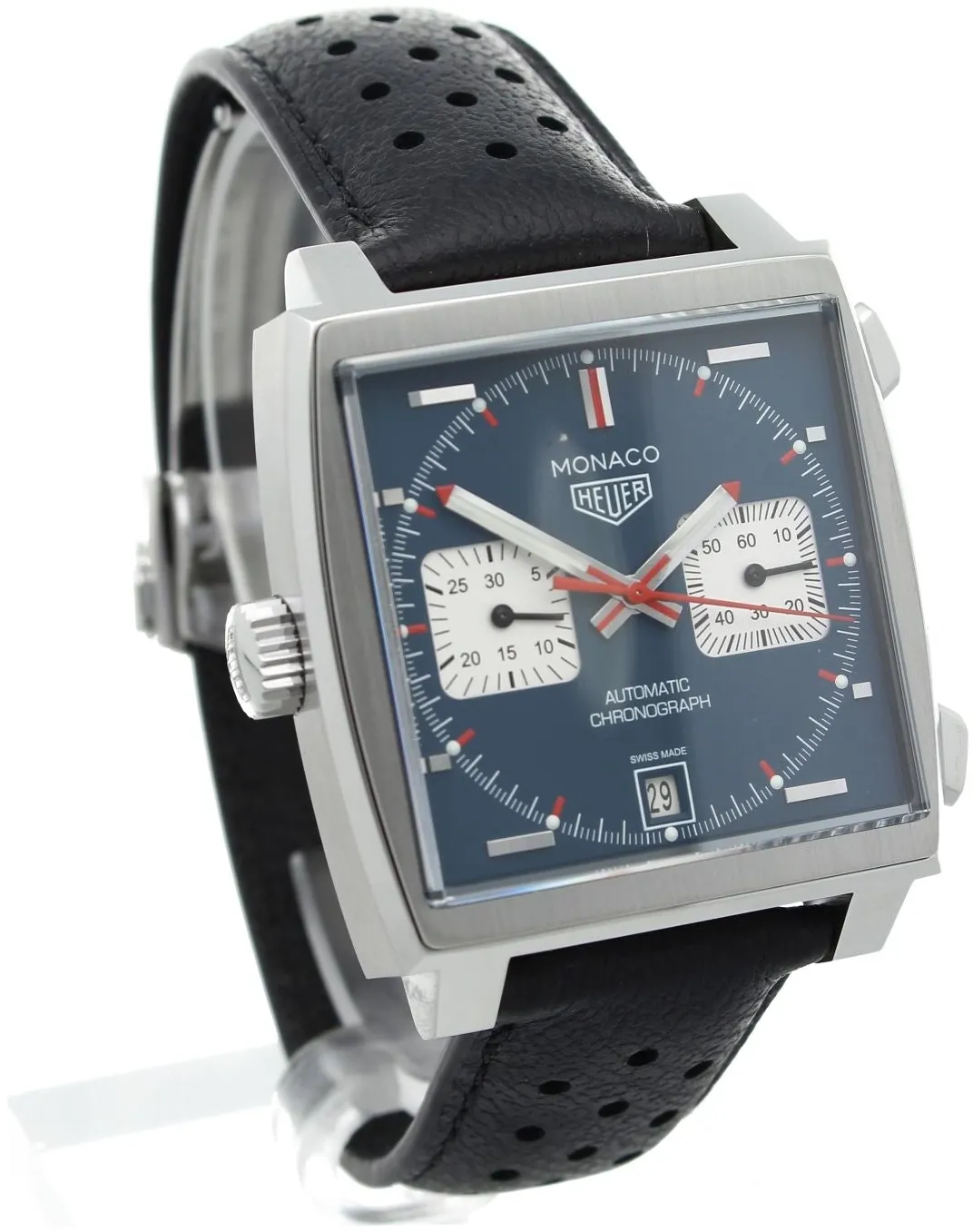 TAG Heuer Monaco Calibre 11 CAW211P.FC6356 39mm Stainless steel Blue 6