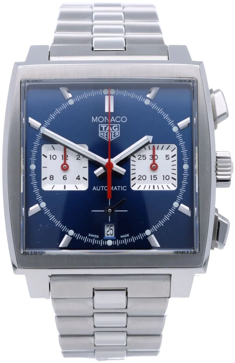 TAG Heuer Monaco CBL2111.BA0644 39mm Stainless steel Blue