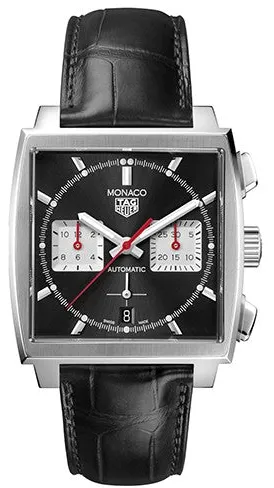 TAG Heuer Monaco CBL2113.FC6177 39mm Stainless steel Black